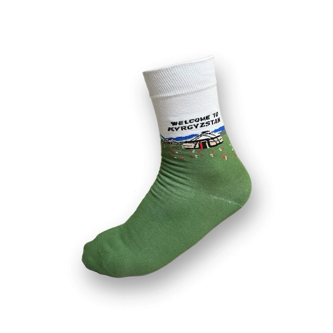 Welcome to Kyrgyzstan Socken