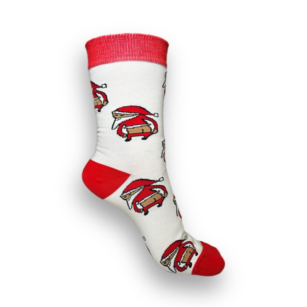 Weihnachtsmann mit Stil Socken