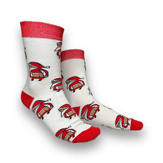 Weihnachtsmann mit Stil Socken