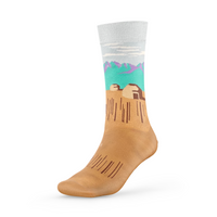 Steppen-Muster Socken – Sary Oi