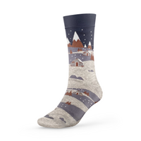 Bergtal-Muster Socken – Ak Sai