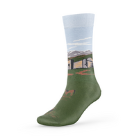 Karawanen-Muster Socken – Tash Rabat