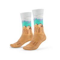 Steppen-Muster Socken – Sary Oi