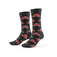 Rote Wolke Socken