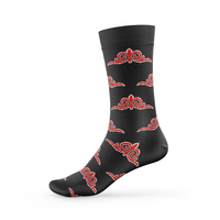 Rote Wolke Socken
