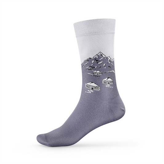 Mountain stillness socks