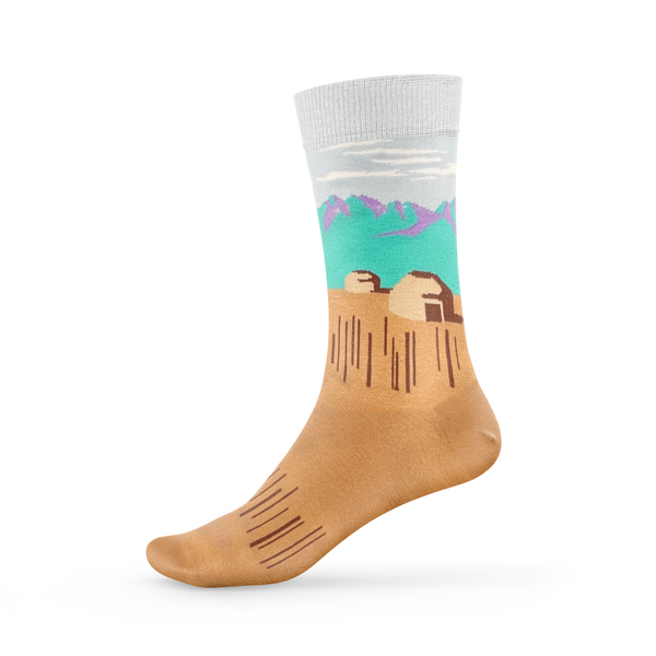 Steppen-Muster Socken – Sary Oi
