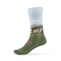 Karawanen-Muster Socken – Tash Rabat
