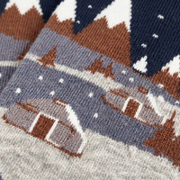 Bergtal-Muster Socken – Ak Sai