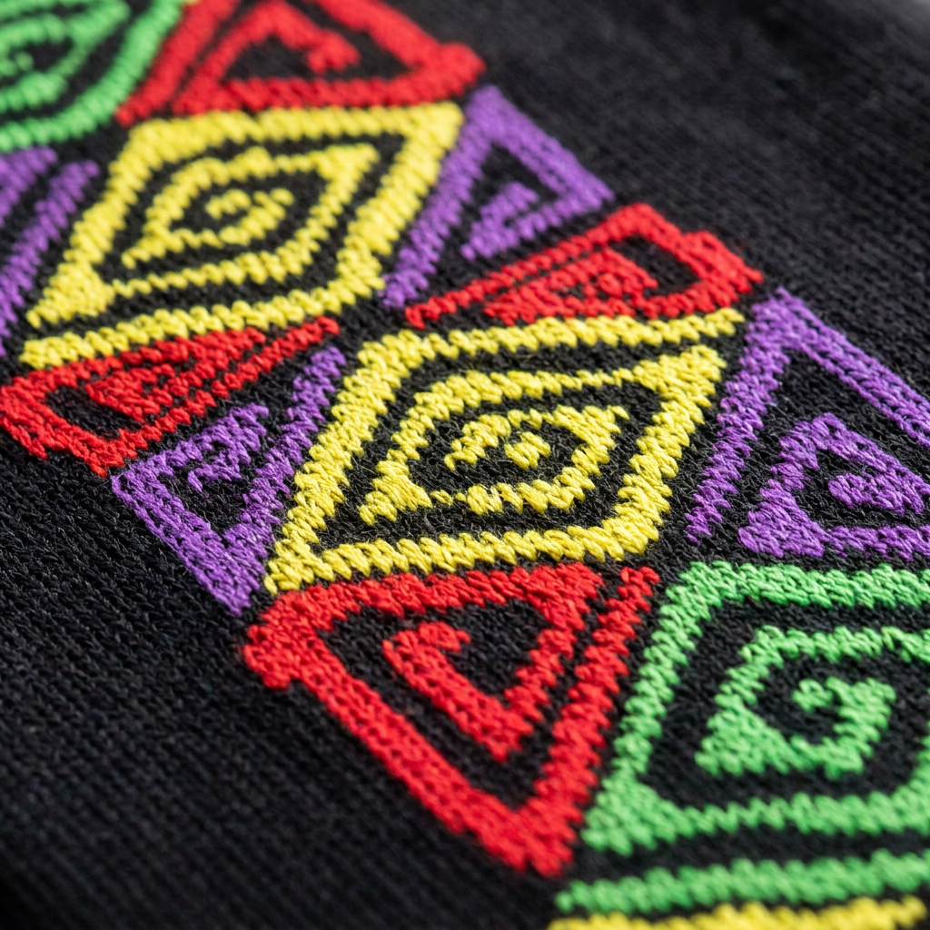 Tribal-Muster Socken – Stammesnacht